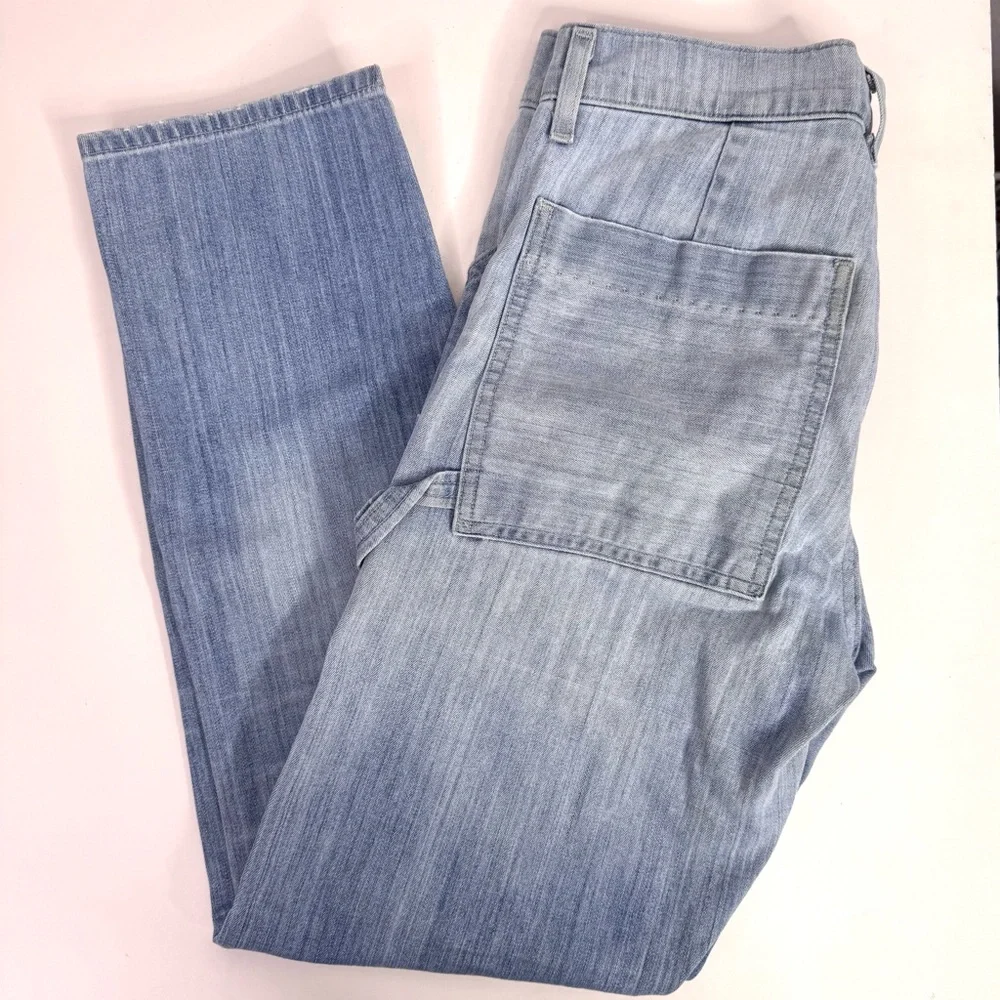 CITIZENS OF HUMANITY Leah 25 Cargo Utility Pockets 27” Waist Light Wash Jeans - Picture 7 of 15